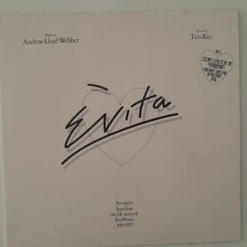 Andrew Lloyd Webber, Tim Rice ‎– Evita 2 LP