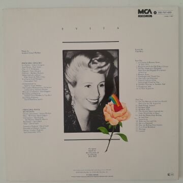 Andrew Lloyd Webber, Tim Rice ‎– Evita 2 LP
