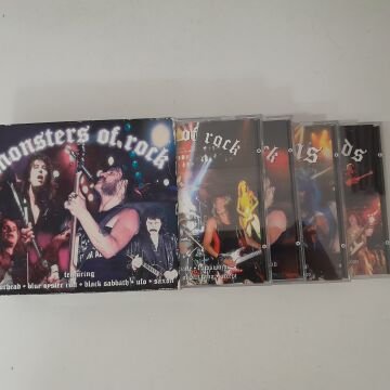 Monsters Of Rock (4 CD Kutulu Set)