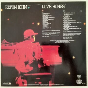 Elton John ‎– Love Songs