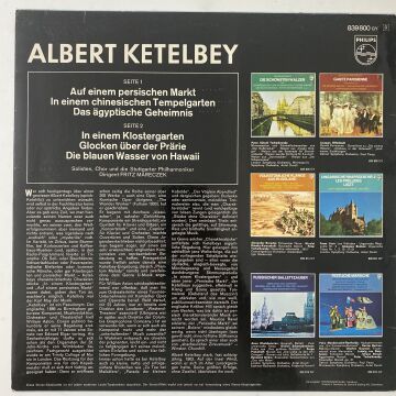 Ketelbey - Orchestre Philharmonique De Stuttgart Direction Fritz Mareczek – Sur Un Marché Persan - Dans Le Jardin D'Un Monastère