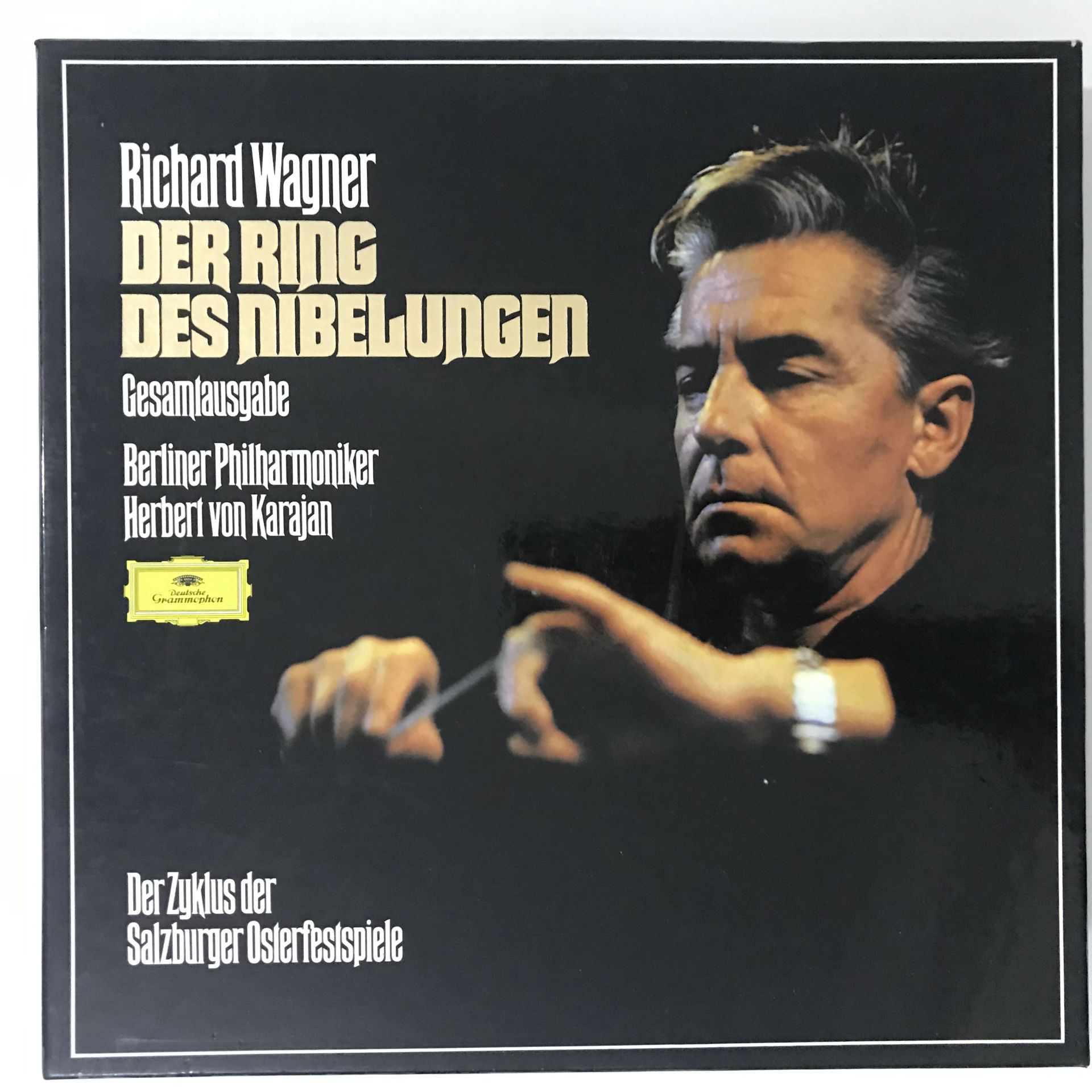 Richard Wagner - Herbert von Karajan, Berliner Philharmoniker – Der Ring Des Nibelungen - Gesamtausgabe - Der Zyklus Der Salzburger Osterfestspiele (19 LP Kutulu Set)