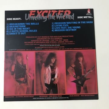 Exciter ‎– Unveiling The Wicked