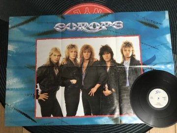 Europe ‎– Rock The Night (Poster Kapaklı)