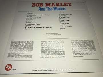 Bob Marley And The Wailers ‎– Bob Marley And The Wailers