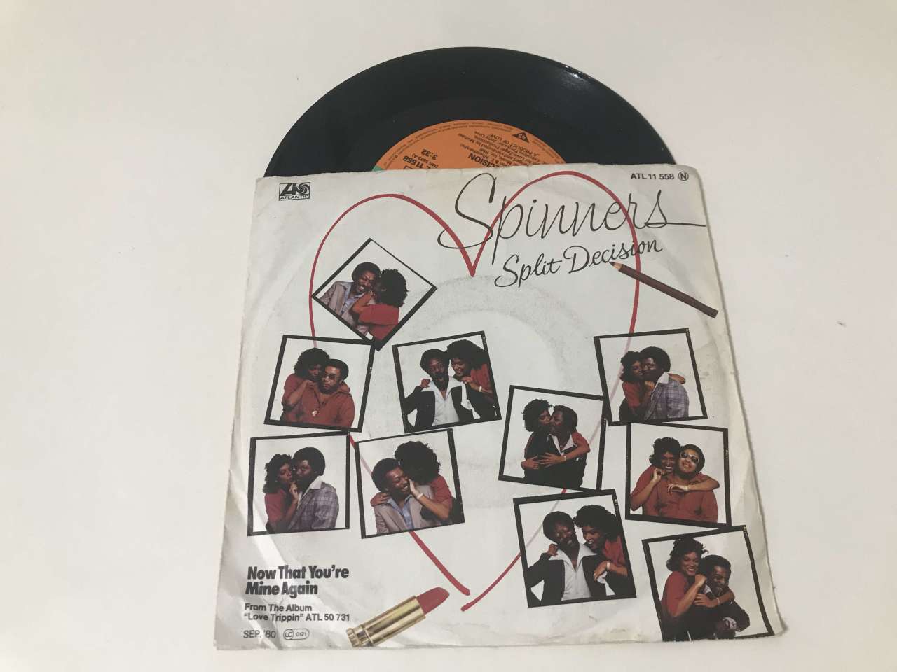 Spinners ‎– Split Decision / Now That You're Mine Again