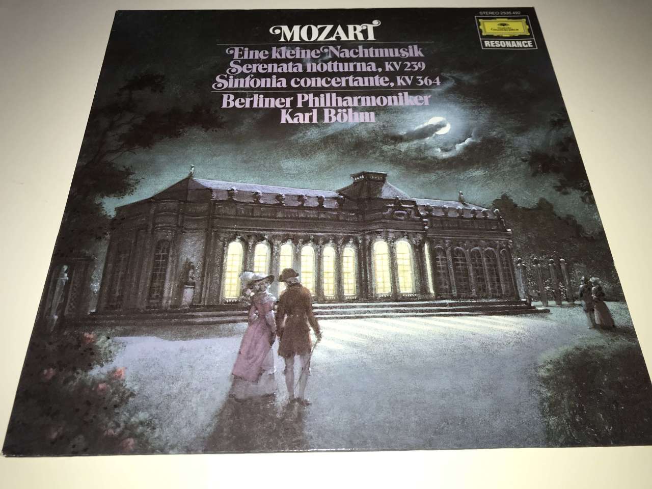 Mozart - Berliner Philharmoniker, Karl Böhm ‎– Eine Kleine Nachtmusik / Serenata Notturna, KV 239 / Sinfonia Concertante, KV 364