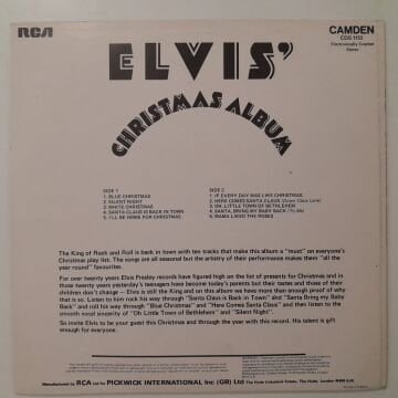 Elvis Presley – Elvis' Christmas Album