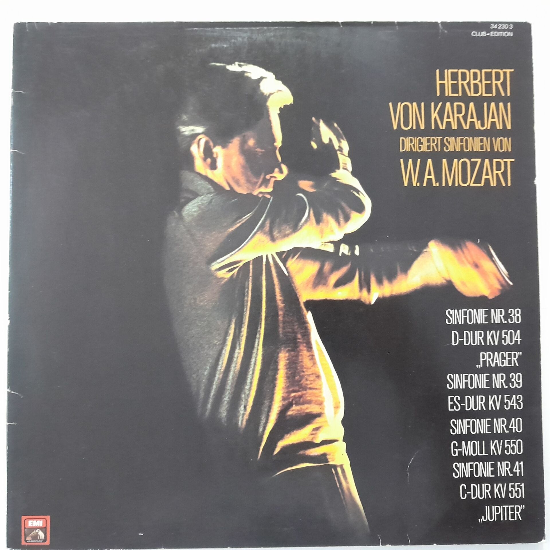 Herbert von Karajan, W.A. Mozart – Herbert Von Karajan Dirigiert Sinfonien Von W.A. Mozart 2 LP