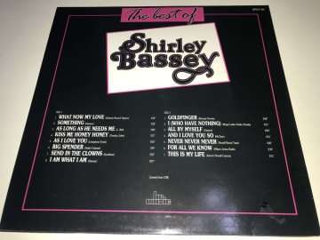 Shirley Bassey ‎– The Best Of Shirley Bassey