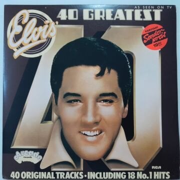 Elvis Presley ‎– Elvis’ 40 Greatest 2 LP