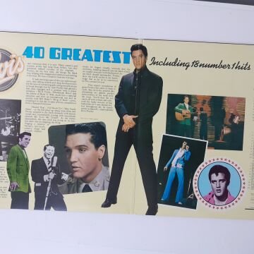 Elvis Presley ‎– Elvis’ 40 Greatest 2 LP
