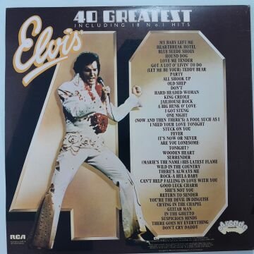 Elvis Presley ‎– Elvis’ 40 Greatest 2 LP