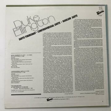 Duke Ellington And His Orchestra – Suite Thursday - Controversial Suite - Harlem Suite