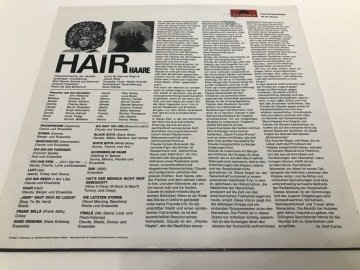 ''Haare'' Ensemble ‎– Haare (Hair)