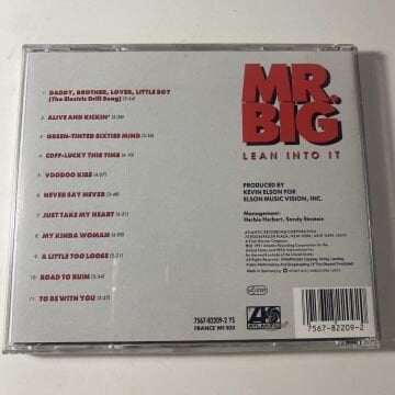 Mr. Big ‎– Lean Into It
