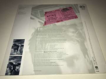 Sting ‎– The Dream Of The Blue Turtles (1985 Münih Konser Biletli