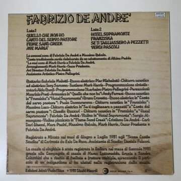 Fabrizio De Andre' – Fabrizio De Andre'