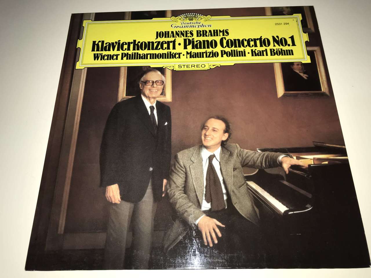 Johannes Brahms, Maurizio Pollini, Karl Böhm, Wiener Philharmoniker – Klavierkonzert = Piano Concerto, No.1