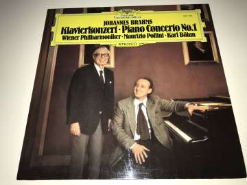 Johannes Brahms, Maurizio Pollini, Karl Böhm, Wiener Philharmoniker – Klavierkonzert = Piano Concerto, No.1