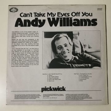 Andy Williams – Can't Take My Eyes Off You