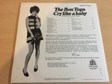 The Box Tops ‎– Cry Like A Baby