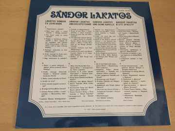 Sándor Lakatos And His Gipsy Band ‎– Sándor Lakatos And His Gipsy Band
