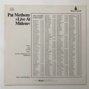 Pat Metheny Featuring Dave Brubeck, Bill Smith, Randy Jones, The Heath Brothers – Live At Midem