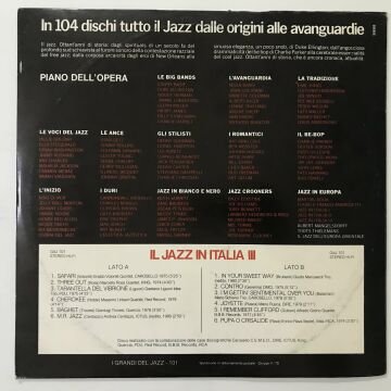 Il Jazz In Italia III