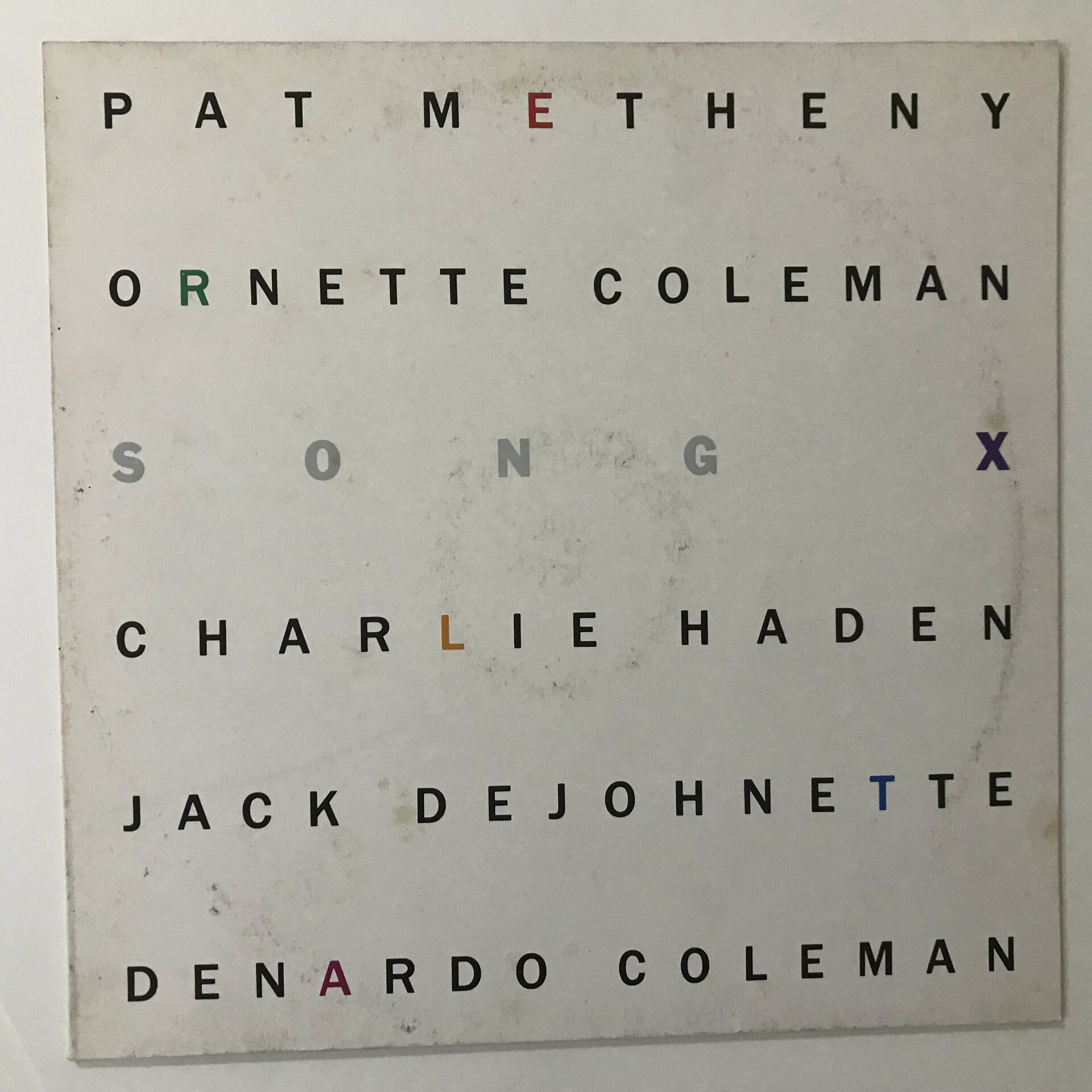 Pat Metheny / Ornette Coleman – Song X