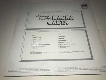 Magna Carta ‎– Times Of Change
