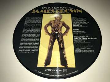 James Brown ‎– Live In New York Vol. 1 (Resimli Plak)