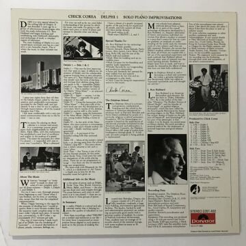 Chick Corea ‎– Delphi 1 Solo Piano Improvisations