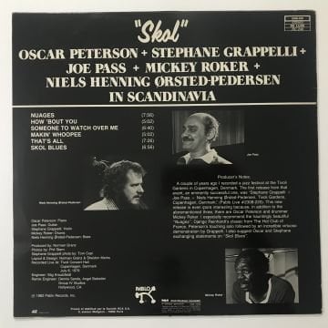 Oscar Peterson + Stephane Grappelli + Joe Pass + Mickey Roker + Niels-Henning Ørsted Pedersen – Skol