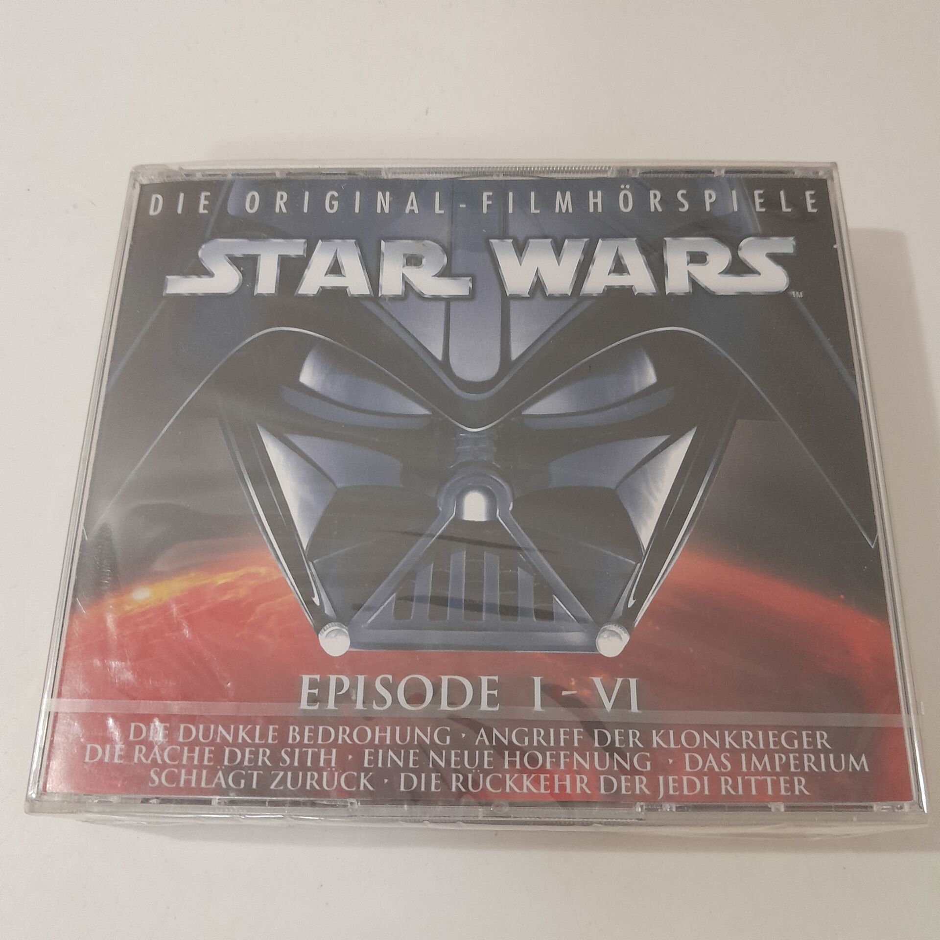 Star Wars Episode I-VI (Die Original Filmhörspiele) 6 CD Kutulu Set (Ambalajı Açılmamış)