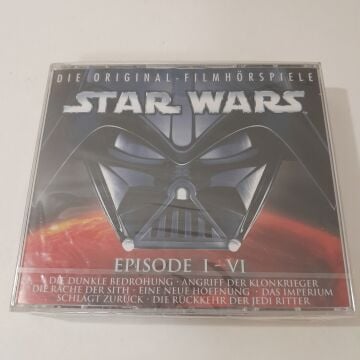 Star Wars Episode I-VI (Die Original Filmhörspiele) 6 CD Kutulu Set (Ambalajı Açılmamış)