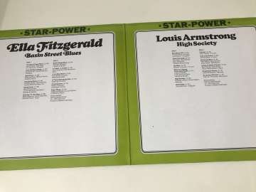 Ella Fitzgerald / Louis Armstrong ‎– Basin Street Blues / High Society 2 LP