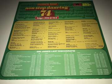James Last ‎– Non Stop Dancing 74 - Folge: 1974 & 74/2 2 LP