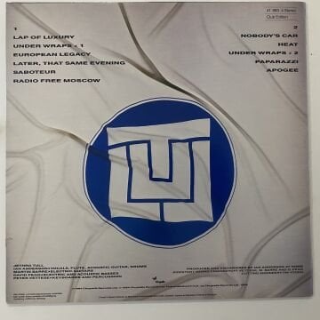 Jethro Tull ‎– Under Wraps