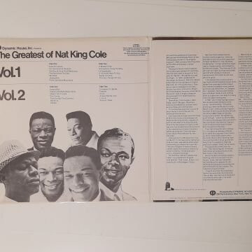 Nat King Cole ‎– The Greatest Of Nat King Cole 2 LP