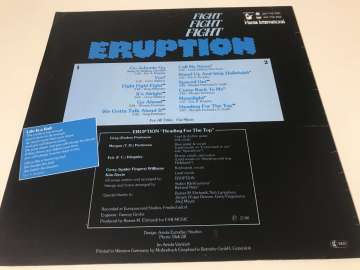 Eruption ‎– Fight Fight Fight