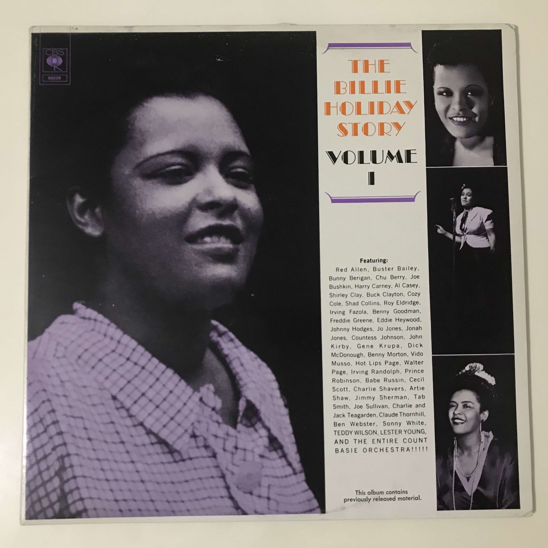 Billie Holiday – The Billie Holiday Story Volume I 2 LP