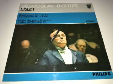 Sviatoslav Richter - Liszt, London Symphony Orchestra, Kyril Kondrashin – Klavierkonzert Nr. 1 Es-Dur / Klavierkonzert Nr. 2 A-Dur