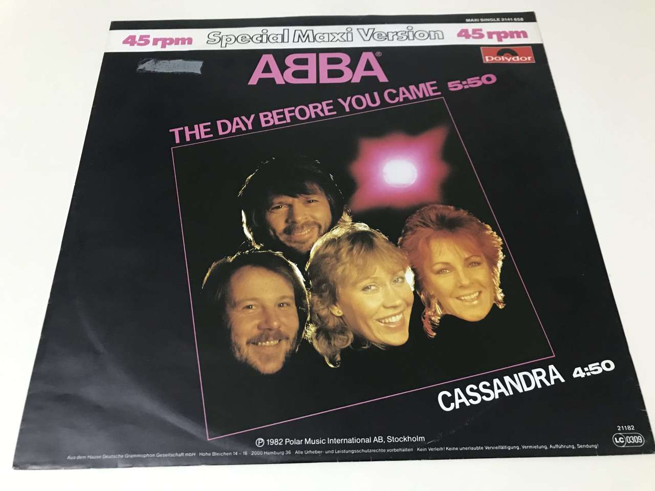 Abba – The Day Before You Came