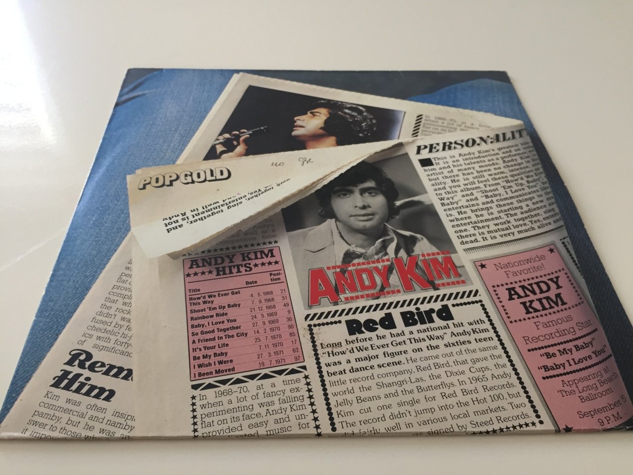 Andy Kim ‎– Pop Gold
