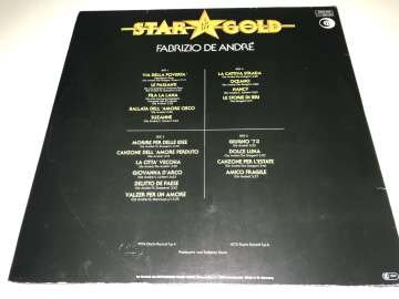 Fabrizio De André ‎– Star Gold 2 LP