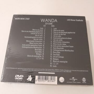 Wanda – Amore Meine Stadt 2 CD (Ambalajı Açılmamış)