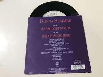 Donna Summer – This Time I Know It's For Real