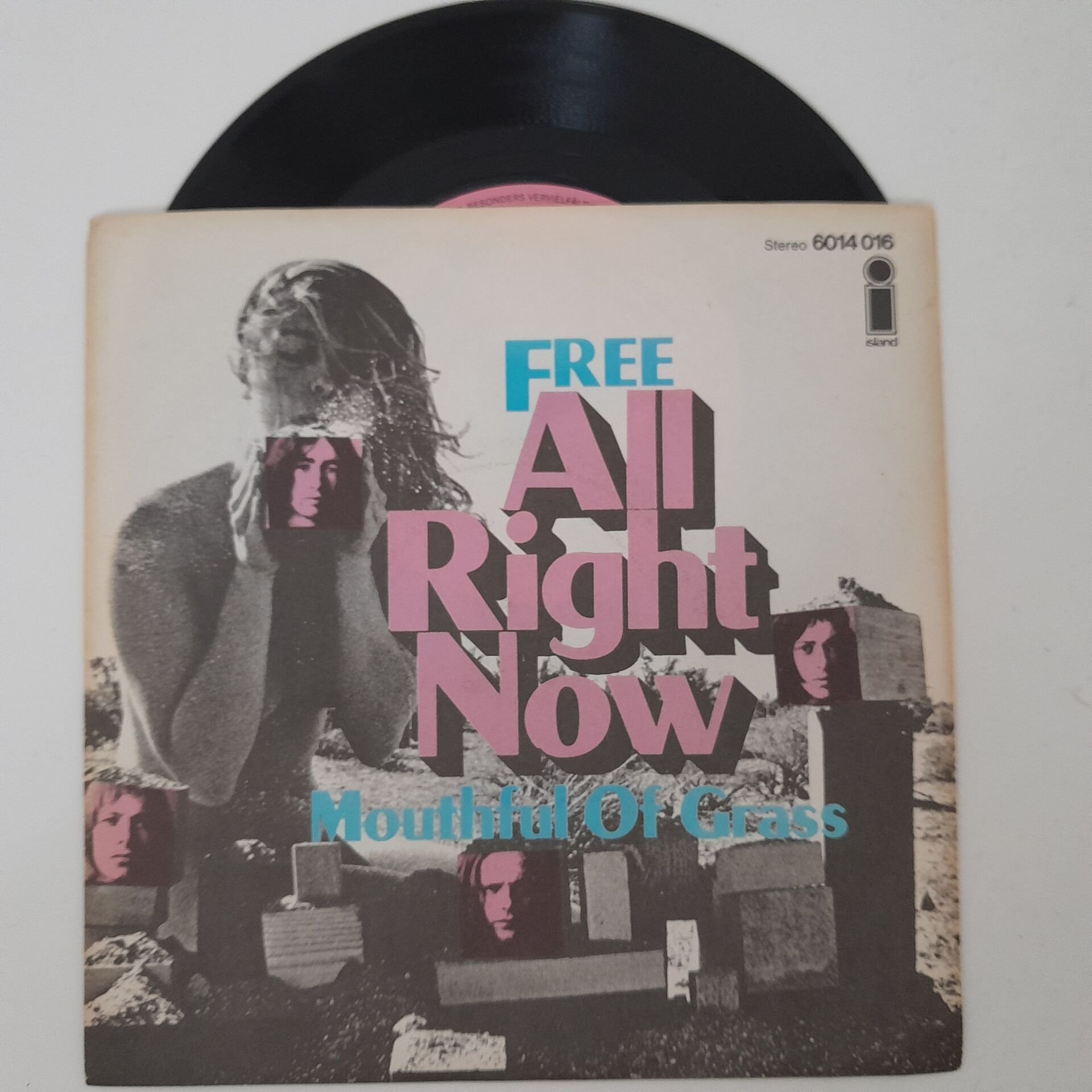 Free – All Right Now B/w Mouthful Of Grass