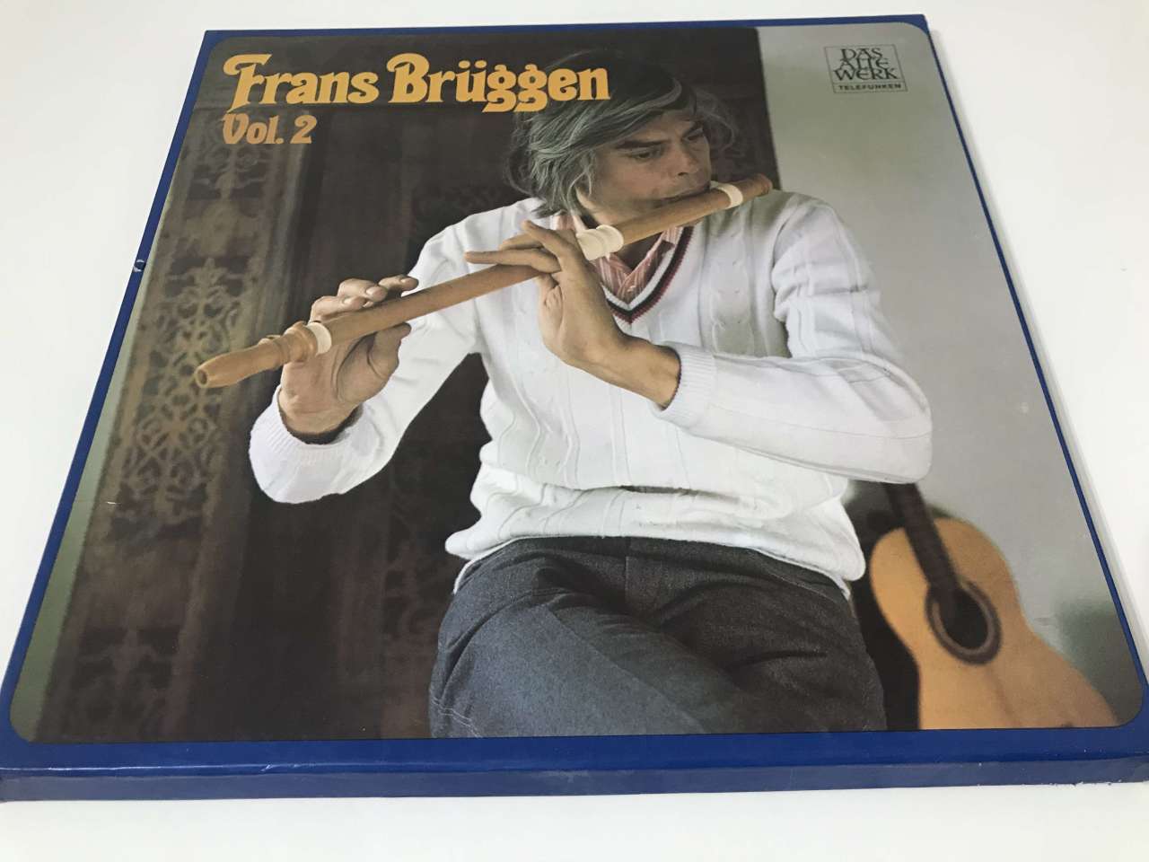 Frans Brüggen ‎– Vol. 2 (Recorder Works By 10 Italian Composers) 3 LP Kutulu Set